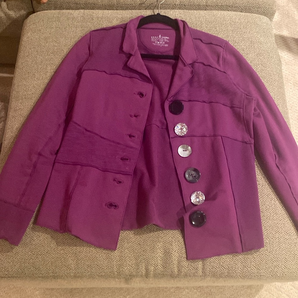 Purple jacket